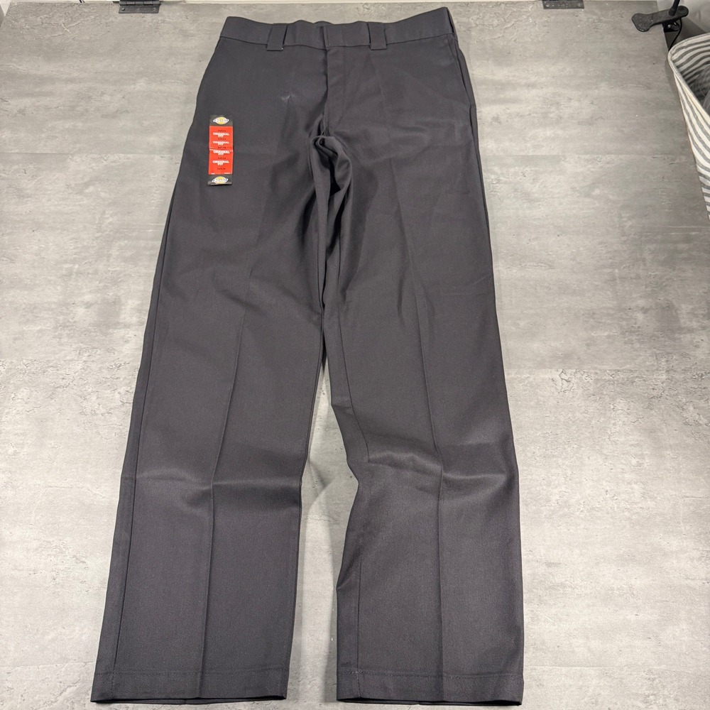 Dickies Pants Mens 34x34 874 Flex Original Fit Black Straight Leg NEW